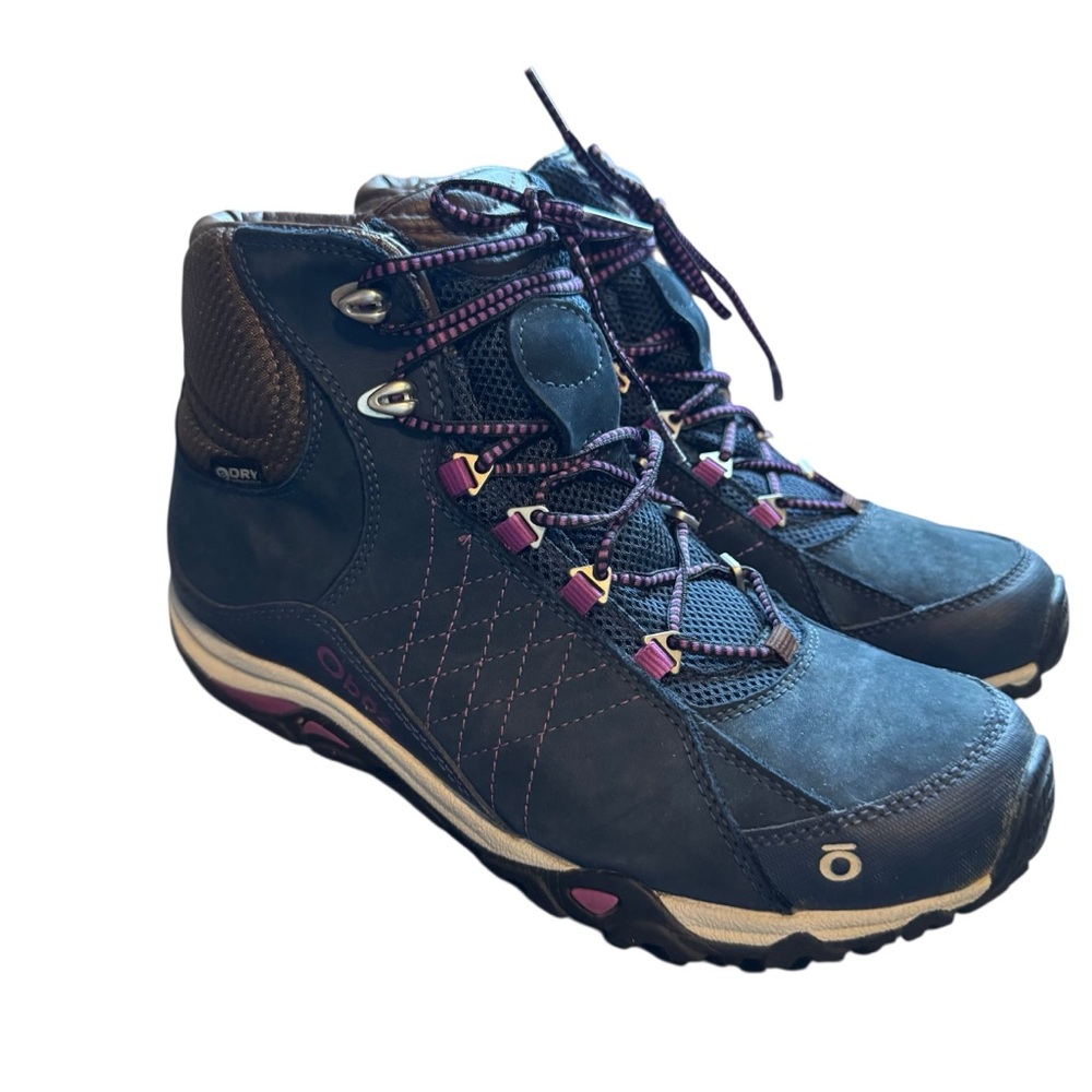 Oboz Sapphire Mid B-Dry Hiking Boot Huckleberry 9.5